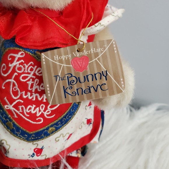Vintage Muffy VanderBear Hoppy VanderHare The Bunny Knave Stuffed Toy - Picture 8 of 10